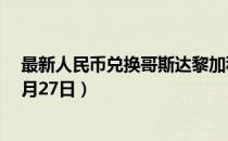 最新人民币兑换哥斯达黎加科朗汇率汇价查询（2023年07月27日）