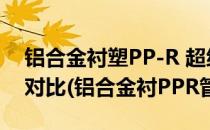 铝合金衬塑PP-R 超级黄金管与PP-R管性能对比(铝合金衬PPR管)