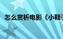 怎么赏析电影《小鞋子》(电影小鞋子影评)