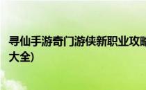 寻仙手游奇门游侠新职业攻略(寻仙手游奇门游侠新职业攻略大全)