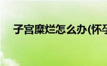 子宫糜烂怎么办(怀孕了子宫糜烂怎么办)