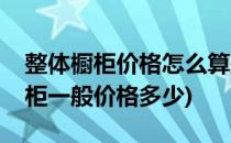 整体橱柜价格怎么算整体橱柜多少钱(整体橱柜一般价格多少)