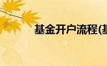 基金开户流程(基金开户流程图)