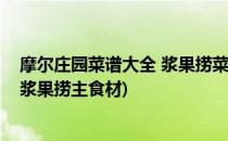 摩尔庄园菜谱大全 浆果捞菜谱配方是什么怎么做(摩尔庄园浆果捞主食材)