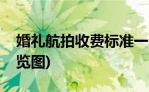 婚礼航拍收费标准一览(婚礼航拍收费标准一览图)