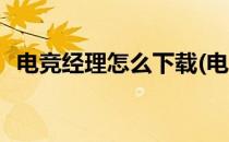 电竞经理怎么下载(电竞经理怎么下载不了)