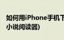 如何用iPhone手机下载小说阅读器(iPhone 小说阅读器)