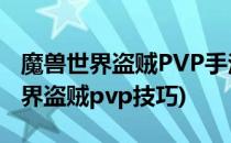 魔兽世界盗贼PVP手法[3]敏锐贼攻略(魔兽世界盗贼pvp技巧)