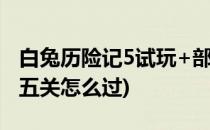 白兔历险记5试玩+部分攻略(兔宝宝历险记第五关怎么过)