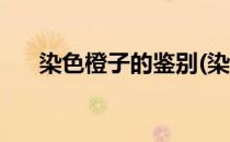 染色橙子的鉴别(染色橙子的鉴别技术)