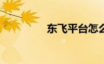 东飞平台怎么转款和提现