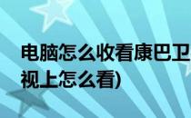 电脑怎么收看康巴卫视直播(康巴卫视频道电视上怎么看)