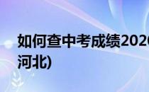 如何查中考成绩2020(如何查中考成绩2020河北)