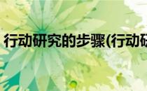 行动研究的步骤(行动研究的步骤分为哪四部)