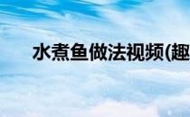 水煮鱼做法视频(趣店水煮鱼做法视频)