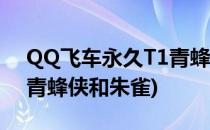 QQ飞车永久T1青蜂侠-朱雀怎么抽(qq飞车青蜂侠和朱雀)