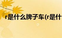 r是什么牌子车(r是什么牌子车大概多少钱)