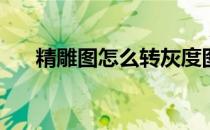 精雕图怎么转灰度图(精雕导入灰度图)