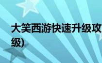 大笑西游快速升级攻略(开心西游怎么快速升级)