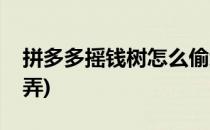 拼多多摇钱树怎么偷红包(拼多多摇钱树怎么弄)