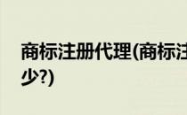 商标注册代理(商标注册代理公司一般收费多少?)