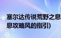 塞尔达传说荒野之息攻略(塞尔达传说荒野之息攻略风的指引)