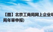 【图】北京工商局网上企业年检年报申报流程手册(北京工商局年审申报)