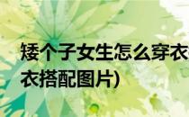 矮个子女生怎么穿衣搭配(矮个子女生怎么穿衣搭配图片)