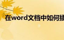 在word文档中如何插入PDF文件里的内容