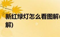 新红绿灯怎么看图解(2022新红绿灯怎么看图解)