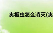 夹板虫怎么消灭(夹板虫怎么消灭果园)