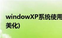 windowXP系统使用软件去优化系统(winxp美化)