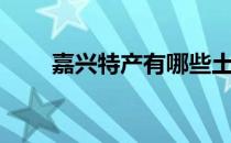 嘉兴特产有哪些土特产（嘉兴特产）