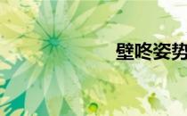 壁咚姿势（壁咚）