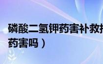 磷酸二氢钾药害补救措施（磷酸二氢钾能缓解药害吗）