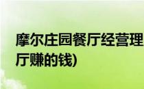 摩尔庄园餐厅经营理财赚钱方法(摩尔庄园餐厅赚的钱)