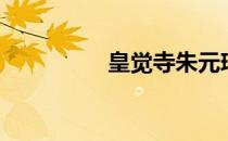 皇觉寺朱元璋（皇觉寺）