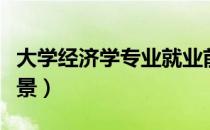 大学经济学专业就业前景（经济学专业就业前景）