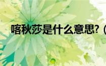 喀秋莎是什么意思?（喀秋莎是什么意思）