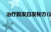 治疗脱发白发秘方(治疗脱发白发秘方药)