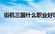 街机三国什么职业好玩(街机三国职业选择)