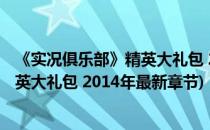 《实况俱乐部》精英大礼包 2014年最新(《实况俱乐部》精英大礼包 2014年最新章节)