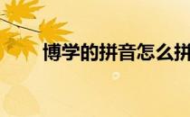 博学的拼音怎么拼写（博学的拼音）