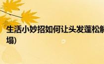 生活小妙招如何让头发蓬松解决头发扁塌问题(怎么让头发扁塌)