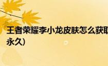 王者荣耀李小龙皮肤怎么获取(王者荣耀李小龙皮肤怎么获取永久)