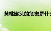 黄桃罐头的危害是什么（黄桃罐头的危害）