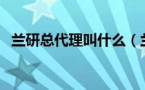 兰研总代理叫什么（兰研代理价格表图片）