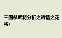 三国杀武将分析之矫情之花《小乔》篇(三国杀克制小乔的武将)