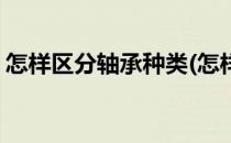 怎样区分轴承种类(怎样区分轴承种类和型号)