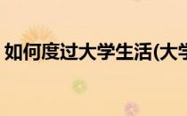 如何度过大学生活(大学生如何度过大学生活)